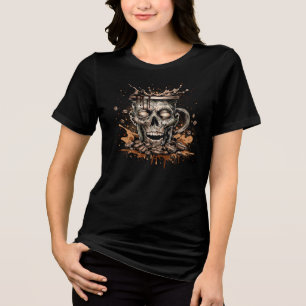 T-shirt En Tri-matière Café Zombie