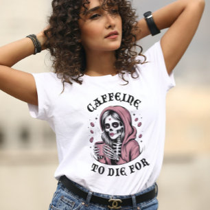 T-shirt En Tri-matière Caféine pour mourir
