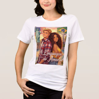 T-shirt En Tri-matière camiseta literária romantica A linguagem do amor