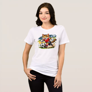 T-shirt En Tri-matière Capitaine Chat : Le Sprint de Foot