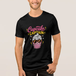 T-shirt En Tri-matière Capitaine Cupcake Vibes Cool