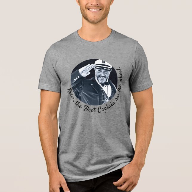 T-shirt En Tri-matière Capitaine de flotte T Shirt (Recto)