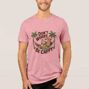 T-shirt En Tri-matière Capybara Be Happy