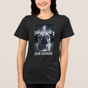 T-shirt En Tri-matière Carlin Galactique OVNI Selfie Espace extra-atmosph