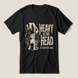 T-shirt En Tri-matière Cat Lover Resilient Gothic Gift Tabby Heavy Head