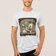 Cat UFO Selfie : Invasion Vintage (T-shirt Homme)