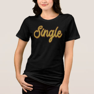 T-shirt En Tri-matière Célibataire