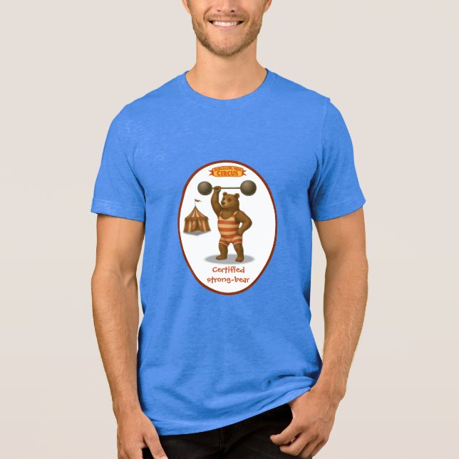 T-shirt En Tri-matière Certified strong-bear (Recto)