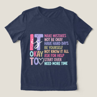 T-shirt En Tri-matière C'est bon de se tromper