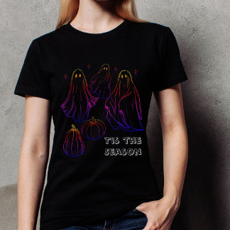 T-shirt En Tri-matière C'est la Saison Fantôme Effrayant