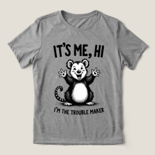T-shirt En Tri-matière C'est moi, salut — Je suis la fouine drôle qui fai