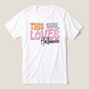 T-shirt En Tri-matière Cette fille adore Halloween