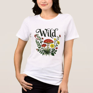 T-shirt En Tri-matière Champignon sauvage