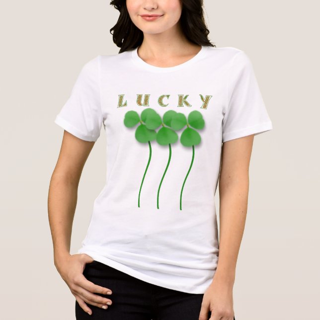 T-shirt En Tri-matière chanceux (Recto)