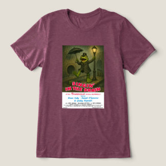 T-shirt En Tri-matière Chantant dans le Parodie de Film d'Égout
