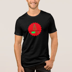 T-SHIRT  EN TRI-MATIÈRE CHARGEMENT DE NOËL 2024