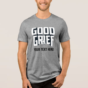 T-shirt En Tri-matière Charlie Brown "Good Grief" Rock Band Tee Graphic