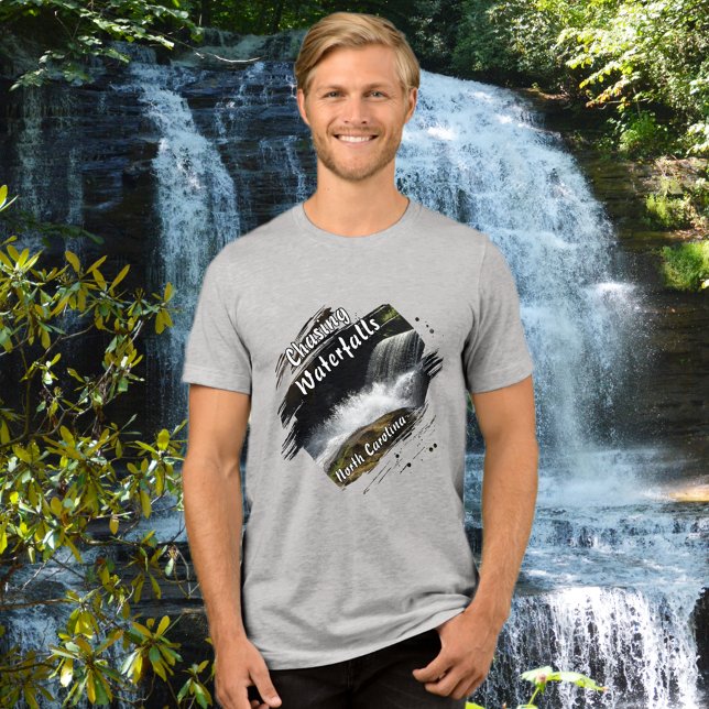 T-shirt En Tri-matière Chasing Waterfalls Adventure Randonnée (Créateur téléchargé)