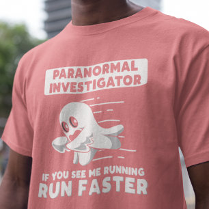 T-shirt En Tri-matière Chasse aux fantômes Paranormal Enquêteur Exécuter