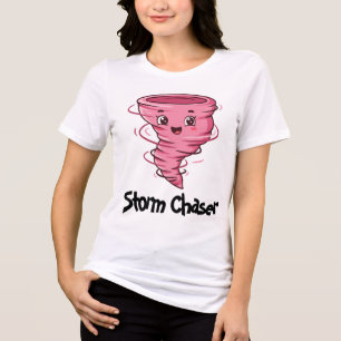 T-shirt En Tri-matière Chasseur de tempête de la fille Twonado Maillot po