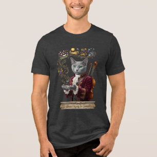 T-shirt En Tri-matière Chat Russe Bleu Vivaldi : Un héritage vibrant