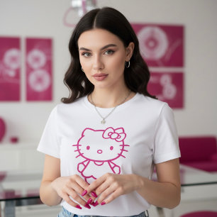 T-shirt En Tri-matière Chatte