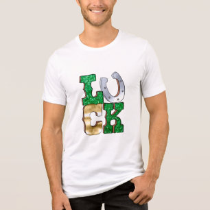 T-shirt En Tri-matière Chaussure Chaussure Vert Jour de la Saint Patrick 
