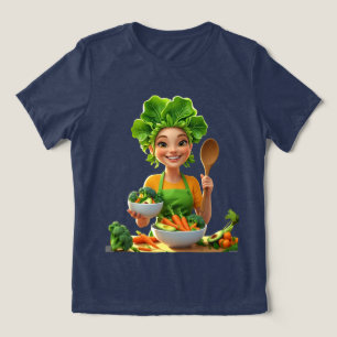 T-shirt En Tri-matière Chef propulsé par les plantes – Cuisiner avec bien