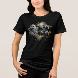 T-shirt En Tri-matière Chemise Boo Bees, Abeilles Fantômes, Blague pour l