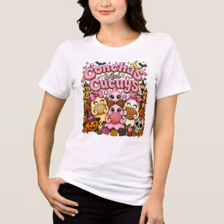 T-shirt En Tri-matière Chemise Conchas et Cucuy, chemise Halloween mexica