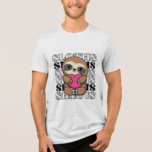 T-shirt En Tri-matière Chemise d'amant Sloth