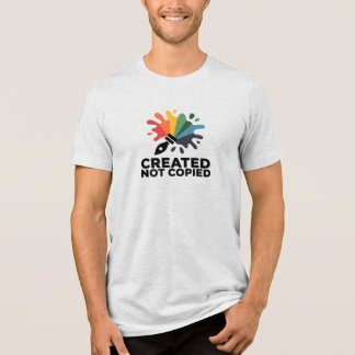 T-shirt En Tri-matière Chemise d'artiste créée et non copiée