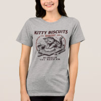 Chemise de boulangerie de biscuits de kitty drôle