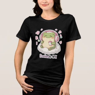 T-shirt En Tri-matière Chemise de grenouille AFK émotionnellement - Greno