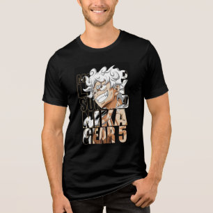 T-shirt En Tri-matière Chemise de gym Luffy Gear 5