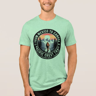 T-shirt En Tri-matière Chemise de la Randonnée de la crête Pacifique