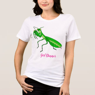 T-shirt En Tri-matière Chemise de mante religieuse pour fille à dîner