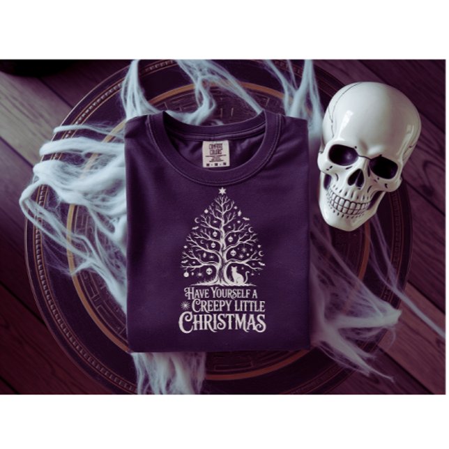 T-shirt En Tri-matière Chemise de Noël gothique éffrayante (Créateur téléchargé)