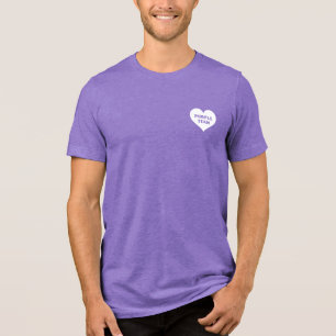 T-shirt En Tri-matière Chemise d'équipe violette de Color War