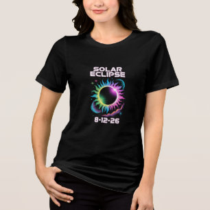 T-shirt En Tri-matière Chemise Eclipse Solaire Totale 2026 Evénement Sola
