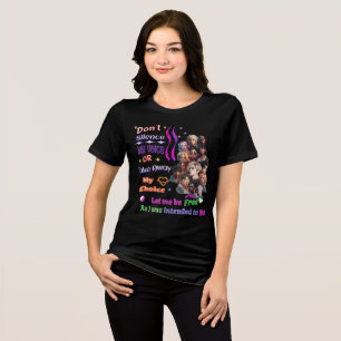T-shirt En Tri-matière Chemise graphique à déclaration positive inspirant
