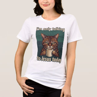 T-shirt En Tri-matière Chemise graphique humoristique chrétienne Caféine 