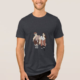 T-shirt En Tri-matière Chemise graphique vintage à crinière de lion
