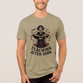 T-shirt En Tri-matière Chemise Halloween Prof Vampire