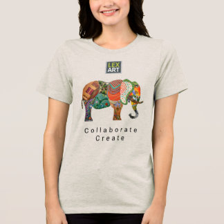 T-shirt En Tri-matière Chemise LexArt Collaborate v2 - Couleur claire