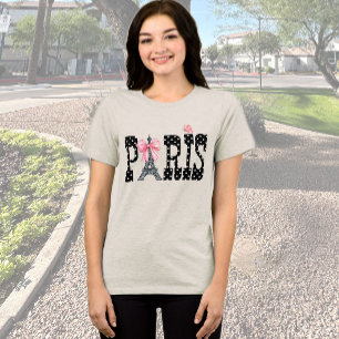 T-shirt En Tri-matière Chemise Paris Mood Tri-Blend