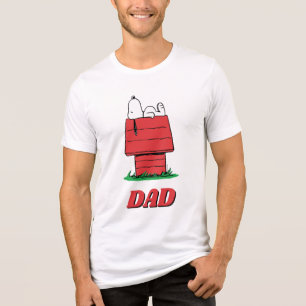 T-shirt En Tri-matière Chemise Peanuts Snoopy Maison de Chien Anniversair