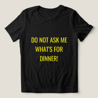 T-shirt En Tri-matière Chemise pour femme | "Ne me demandez pas ce qu'il