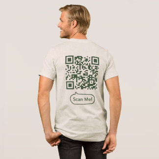 T-shirt En Tri-matière Chemise QR amusante - BTF