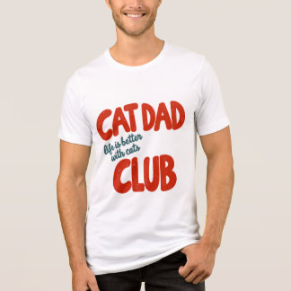 T-shirt En Tri-matière Chemise Rétro Vintage Club Papa Chat – La Vie Est